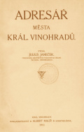 Adresář města Král. Vinohradů Adresář města Král. Vinohradů